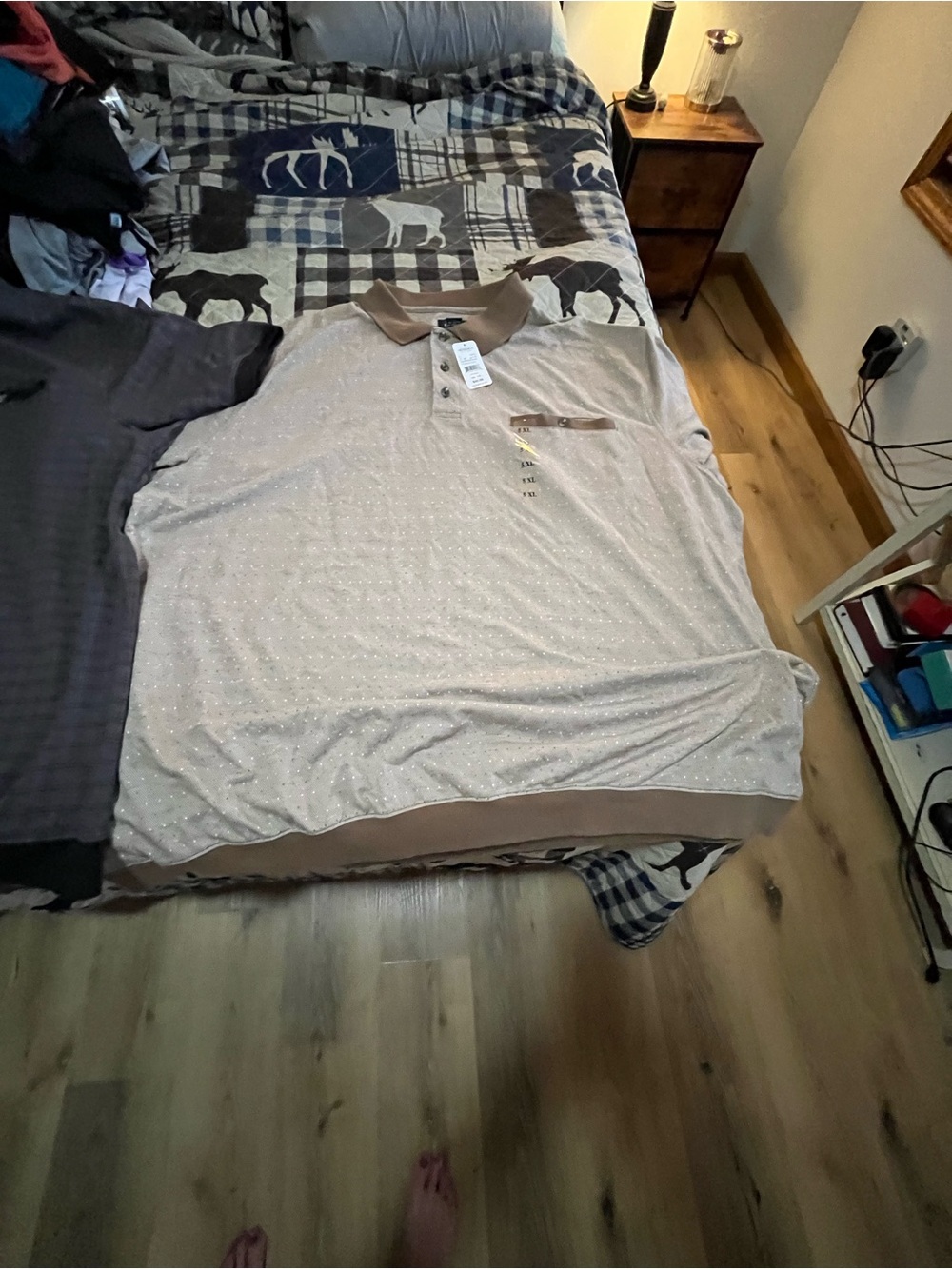 (2) NWT MENS SHIRTS SIZE 5 X-LARGE - Picture 6 of 7